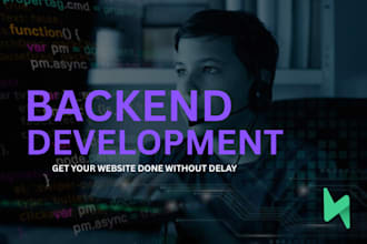 build, optimize or fix your website, web app, or backend with API integration