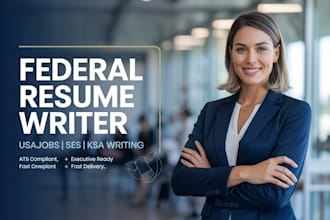 federal ses resume cv for usajob ksa professional gs job writing