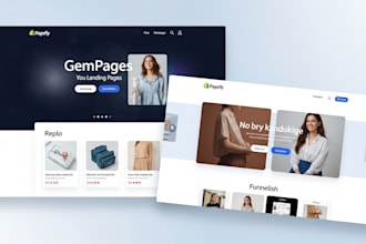 setup shopify product page pagefly gempages replo funnelish to boost sales