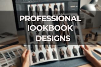 design professional fashion lookbooks and catalogs for your brand