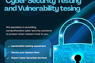 do advanced pen test, vulnerability assessment, and network scan with a report