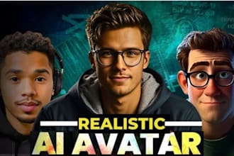do custom ai avatar saas app with 3d metahuman, talking ai video generator app