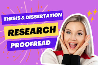 research, phd thesis, master dissertation, research proposal, dnp in any field