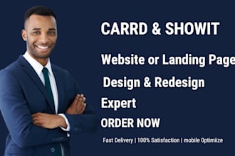 carrd, carrd website, showit ,showit website, showit seo