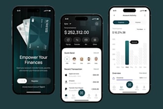 build custom money transfer app, lending, bill payment app, digital banking app