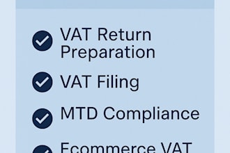 prepare and file UK vat returns accurately and on time