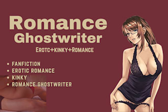write erotic romance nsfw fanfiction dark romance kinky love stories
