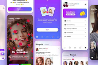 buildfuturistic dating app social media app, streaming app for android and IOS