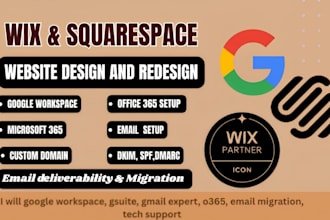 professionally set up, migrate, and secure your google workspace, squrespace