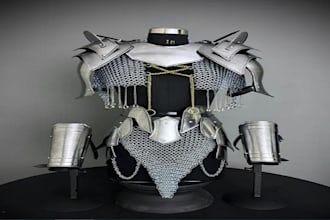 create wearable cosplay props, weapons accessories and shipping