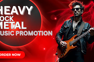 get your heavy metal music heard through targeted press and playlist