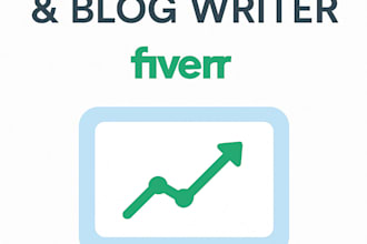 write SEO blog posts and website content that drives traffic