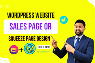 create a click funnel, sales page, or clone website or squeeze page design