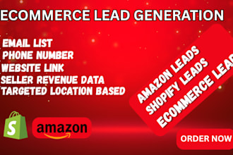 provide top notch amazon seller leads, b2b linkedin and ecommerce leads