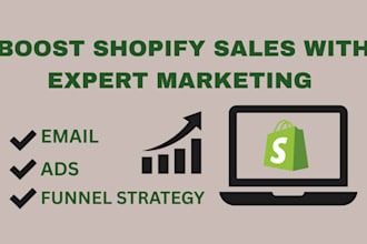 boost shopify sales with expert marketing ads funnel strategy