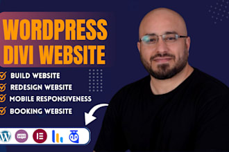 design divi expert for wordpress divi website, divi theme and divi builder