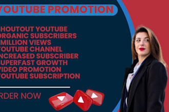 do 2m views organic shoutout promotion, video seo, 88 million organic subscriber