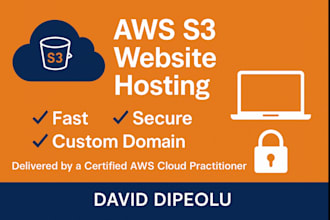 host your static website on AWS s3