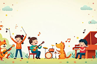 make animation stories, nursery rhymes and kid songs