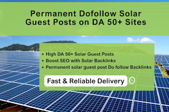 give high quality solar energy guest post on green tech blog
