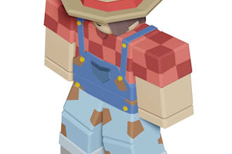 create custom roblox clothing ugc 3d models for avatar and character