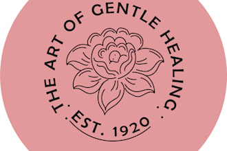 design a delicate hand drawn logo with botanical elegance