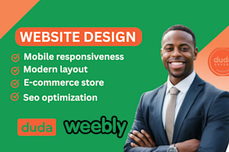 design duda website and duda landing page, weebly website weebly, odoo