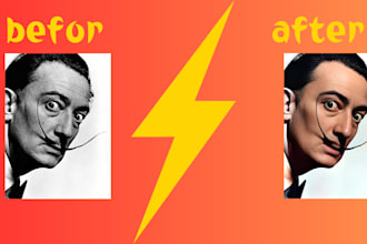 provide photo related services such as upscaling or color