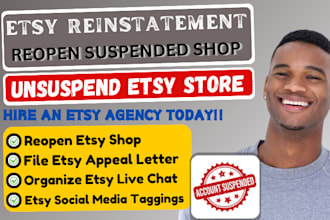 etsy reinstatement, reinstate your suspended etsy shop, etsy appeal letter