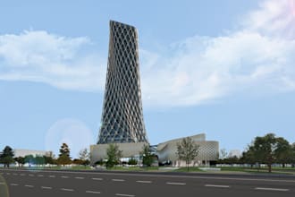 do 3d architecture design , 3d interior exterior rendering 2dplan presentation