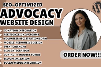 advocacy website nonprofit website political advocacy site petition website