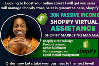 be your shopify virtual assistance for store audit and order fulfilment