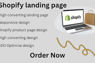 make shopify landing page shopify product page on gempage shogun and pagefly