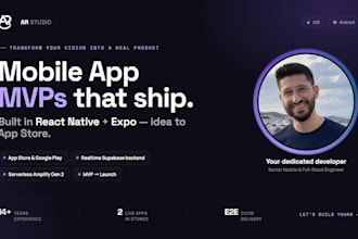 develop your react native mobile app with expo and supabase