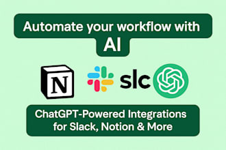 integrate chatgpt with notion slack trello or any saas app