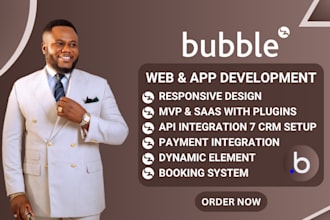 bubble io bubble io developer bubble website bubble app saas bubble mvp