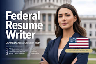 write a federal resume for usajobs, ses, and ksa government applications