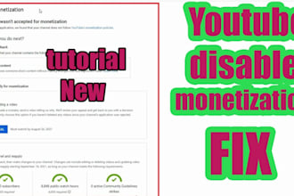 fix reused content issue with appeal video on your youtube channel