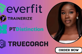 create and transfer workouts on everfit trainerize truecoach ptdistinction