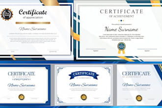 do certificate design, gift certificate, certificate of award