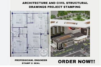 stamp architectural drawings for toronto, ontario, alberta permit approval