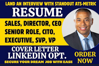 craft a job winning resume for sales, SEO, SEM, csm, marketing and manager roles
