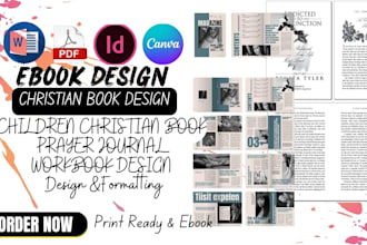 formatting editing childrens christian prayer ebook christian book cover design