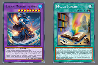 draw card game design anime card game, board game design board game, tcg
