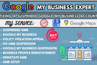 reinstate suspended gmb fix google business suspension