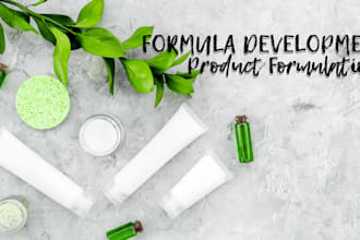 be your cosmetic formulation chemist and cosmetic formulator