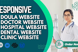 design SEO friendly clinic, dental, doctor, and hospital websites