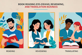 read your book and do the translation and revi