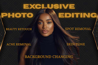 do beauty portrait retouch product photo editing for ecommerce and social media
