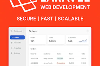 build fast and secure websites using laravel or drupal cms
